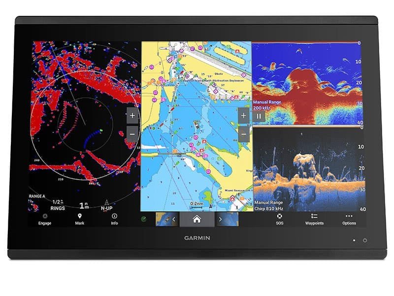 garmin GPSMAP 8410 Plotter pantalla táctil de 10” Full HD con tecnología IPS