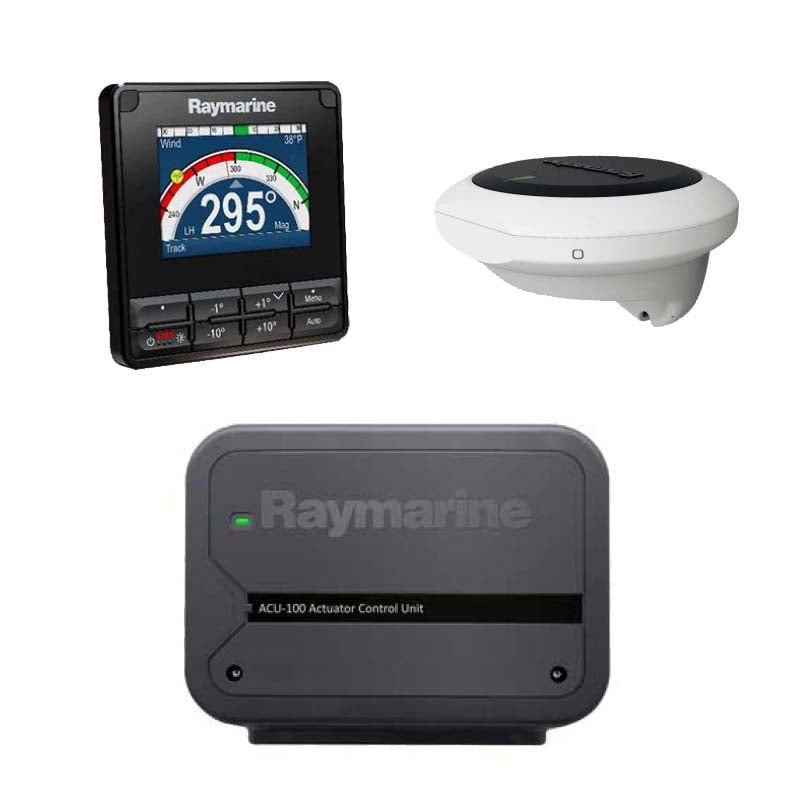 piloto automatico ev100 con p70s y acu-100 y cableado stng