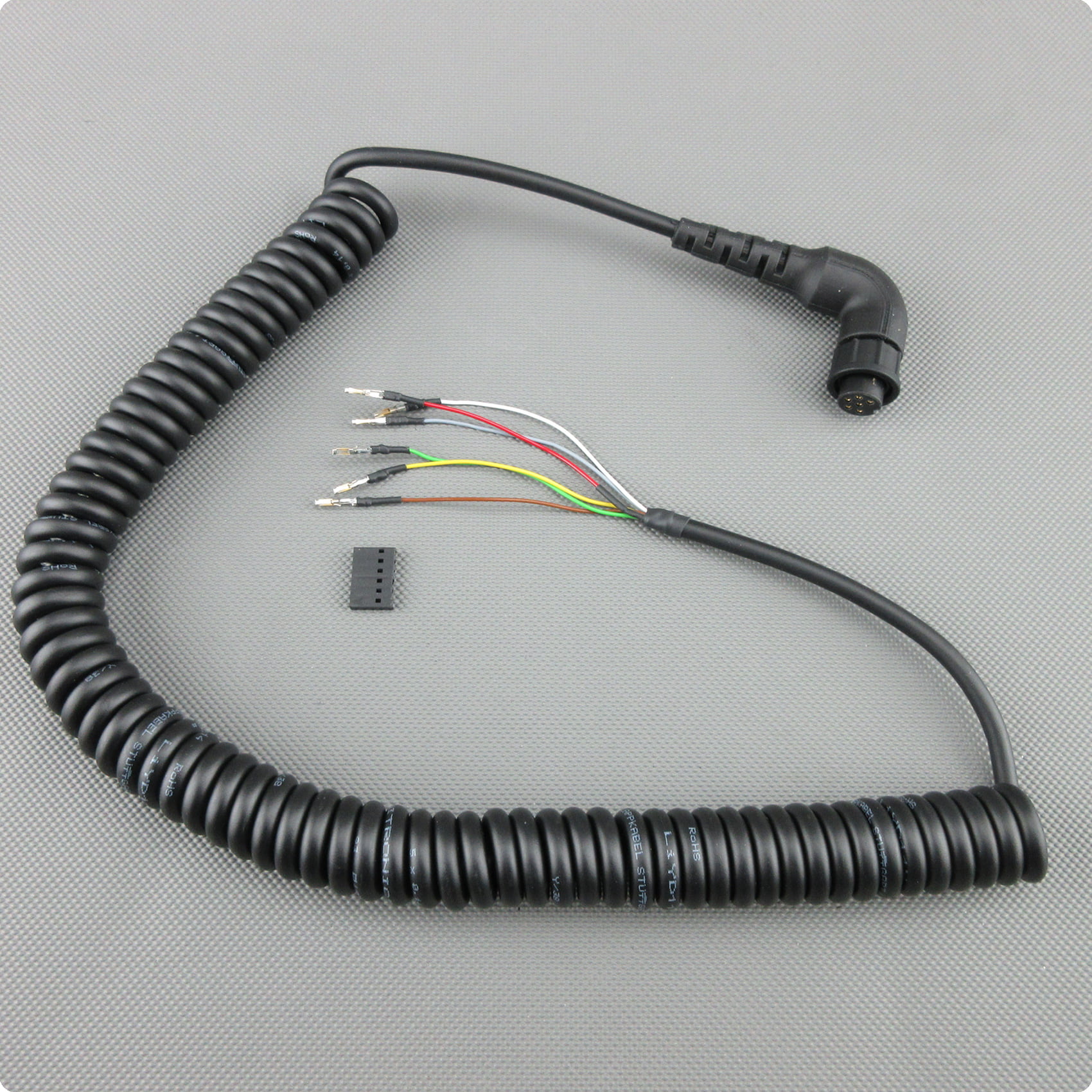 cambio de cable microfono vhf lowrance