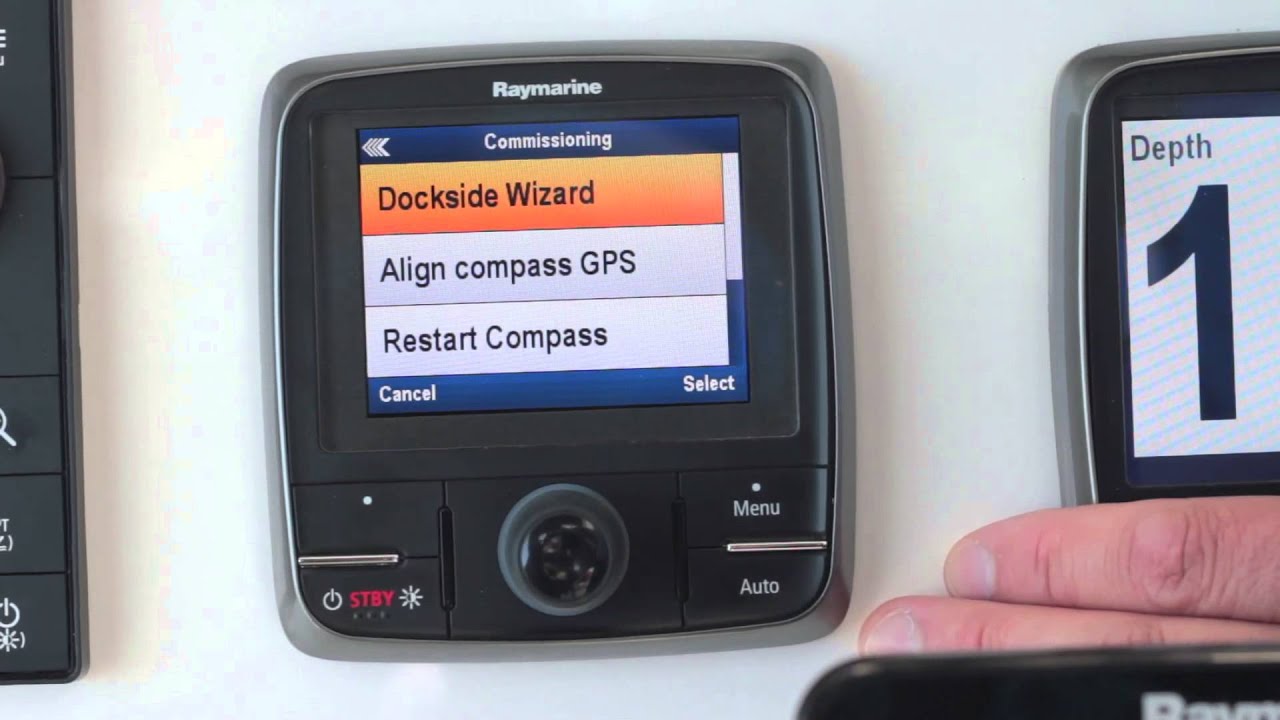 ajustes de pilotos automaticos raymarine