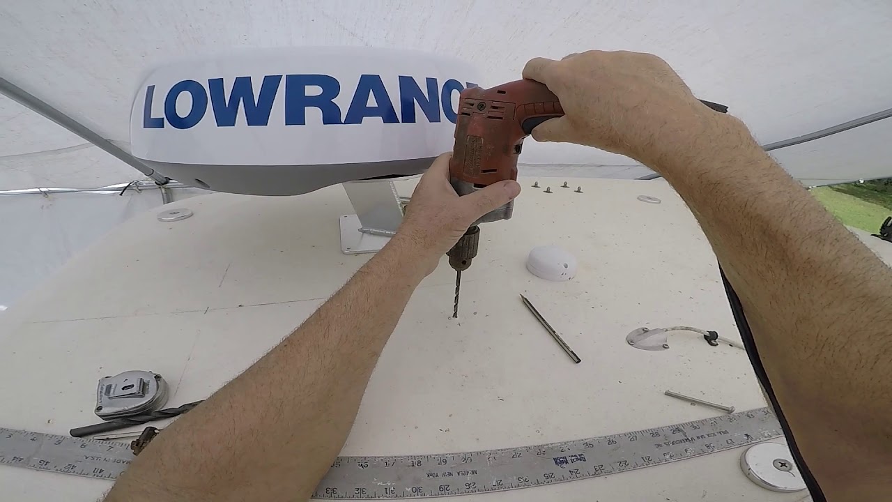 Instalación de Radares lowrance